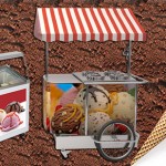 Κάλυψη ψυγείων και καρότσι παγωτού με αυτοκόλλητο DS MILKA